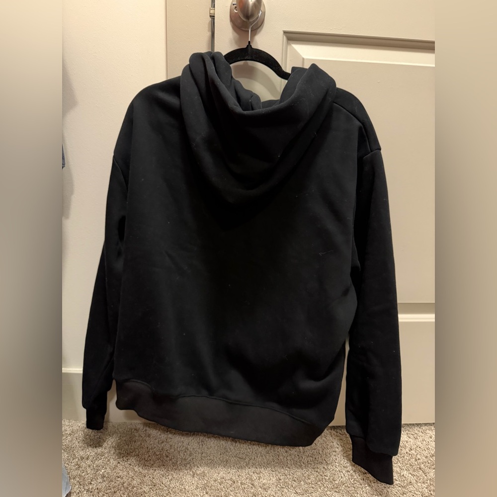 Parke XXL Varisity Black/White Hoodie. 🖤⚡️ - Picture 3 of 4